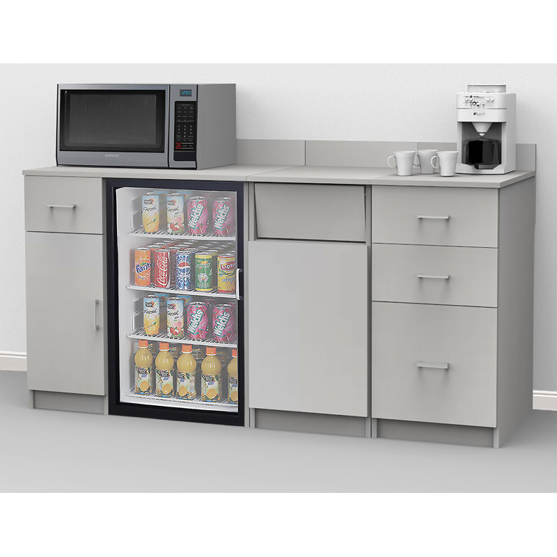 Breaktime Coffee Kitchen Lunch Break Room 36" x 90" Base Wayfair